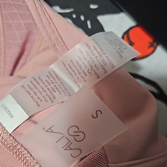 Calia by Carrie Underwood Pink Yoga Bodysuit Size Small NWT - Picture 6 of 9